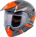 Exo At950 Cold Weather Helmet Teton Orange Xs (Dual Pane)