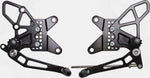 Rear Set Complete Blk Kaw