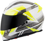 Exo T510 Full Face Helmet Fury White/Silver Xs