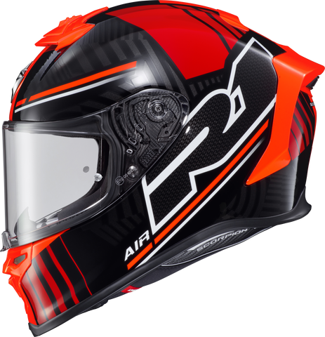 Exo R1 Air Full Face Helmet Juice Red Lg