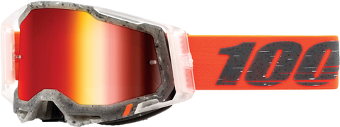 Racecraft 2 Goggle Schrute Mirror Red Lens