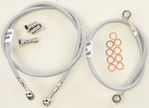 2 Line Front Brake Line Kit