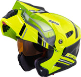 Exo At950 Cold Weather Helmet Teton Hi Vis 2x (Electric)