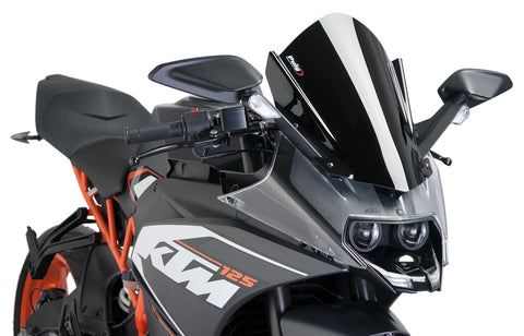 Windscreen Racing Black