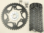 Sprocket/Chain Kit Stl/Stl 15/45t Sil Rx3 520 114l Blk