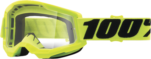 Strata 2 Goggle Fluo Yellow Clear Lens