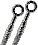 Brake Lines Ss Front/Rear 4 Line Sil Yam