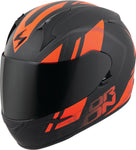 Exo R320 Full Face Helmet Endeavor Black/Orange Sm