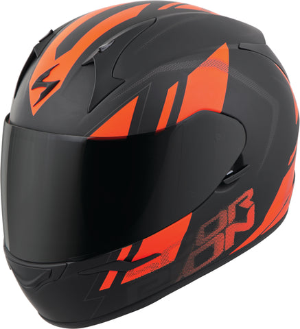 Exo R320 Full Face Helmet Endeavor Black/Orange Xs