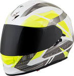 Exo T510 Full Face Helmet Fury White/Silver Lg