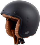 Bellfast Open Face Helmet Matte Black Sm