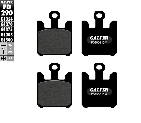 Brake Pads Semi Metallic Fd290g1054