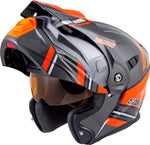 Exo At950 Cold Weather Helmet Teton Orange Lg (Dual Pane)