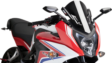 Windscreen Racing Black