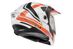 Exo At960 Modular Helmet Hicks White/Orange Lg