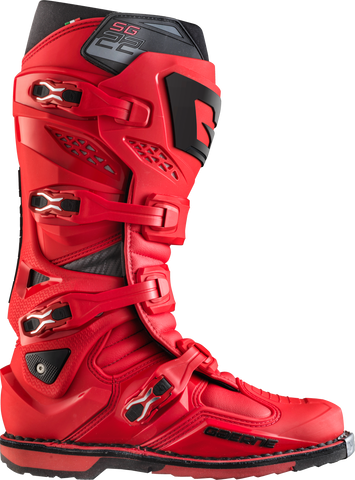 Sg 22 Boots Red Sz 09