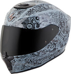 Exo R420 Full Face Helmet Shake Cement Grey Xs