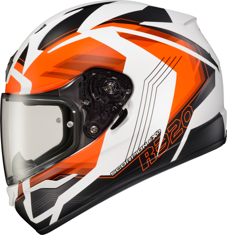 Exo R320 Full Face Helmet Hudson Orange Lg