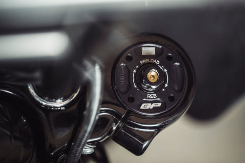 GP Suspension 25mm Cartridge Kit for HD- Sportglide 2018-2022